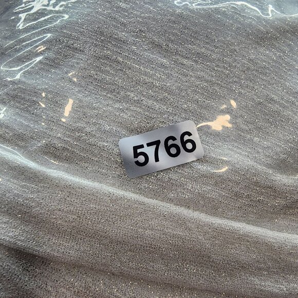 Women's White & Gold Pretty Little Thing Long Sleeve Ruched Bodycon Dress 10 - Picture 15 of 15